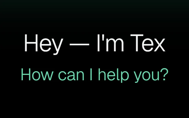 CatchTex AI chat — Hey, I'm Tex. How can I help you?